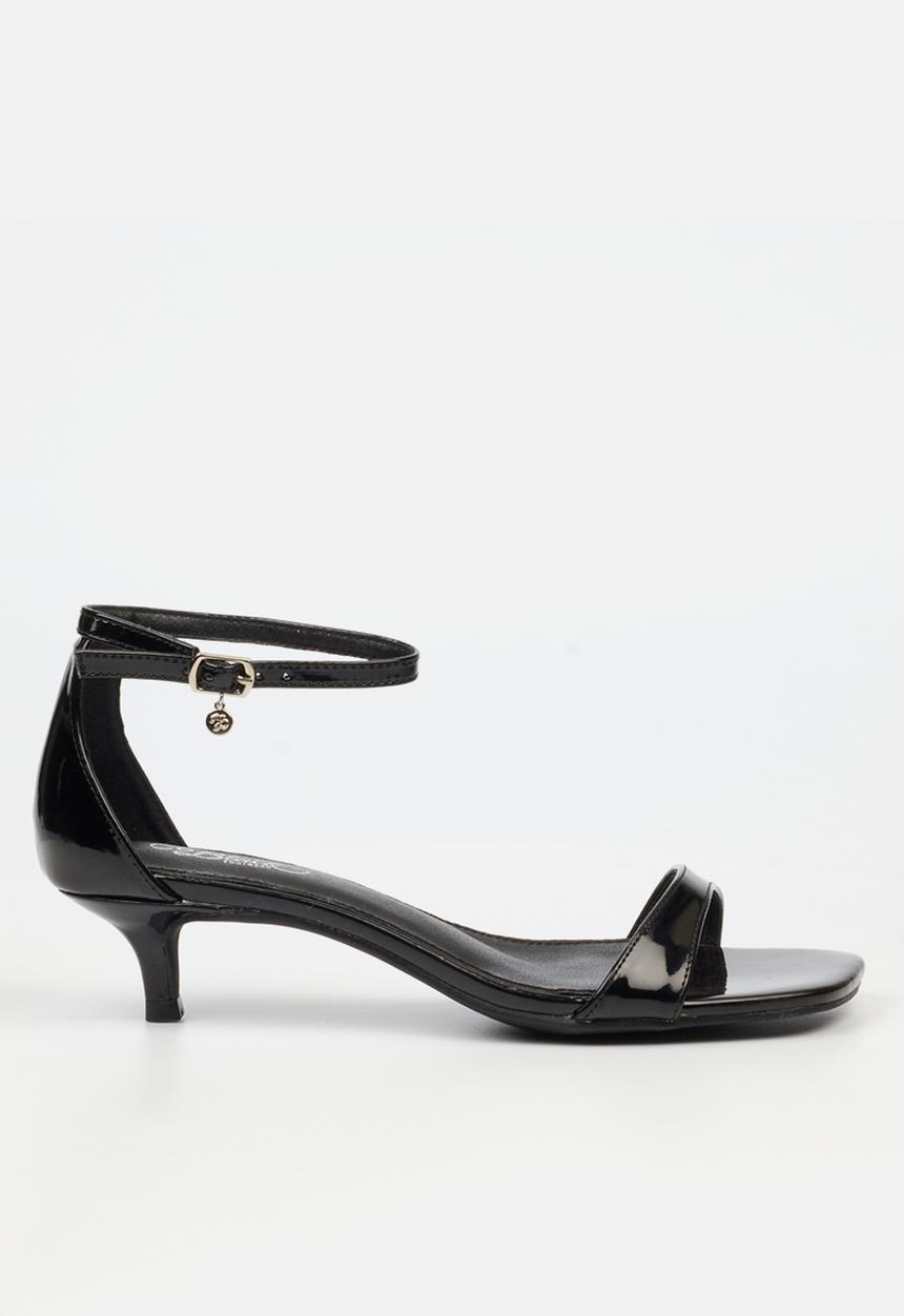 Miss Black - Haze 2 open toe ankle strap - black