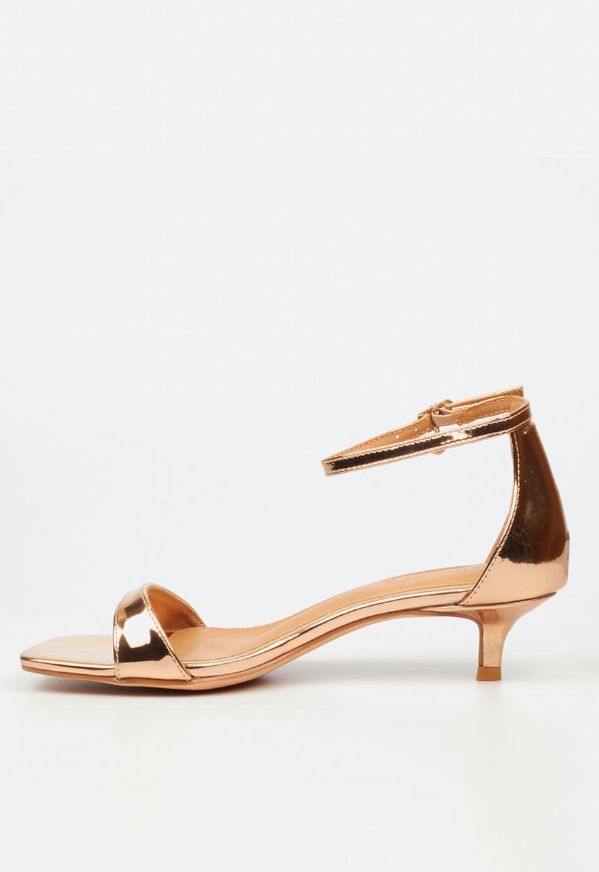 Miss Black - Haze 2 open toe ankle strap - rose gold