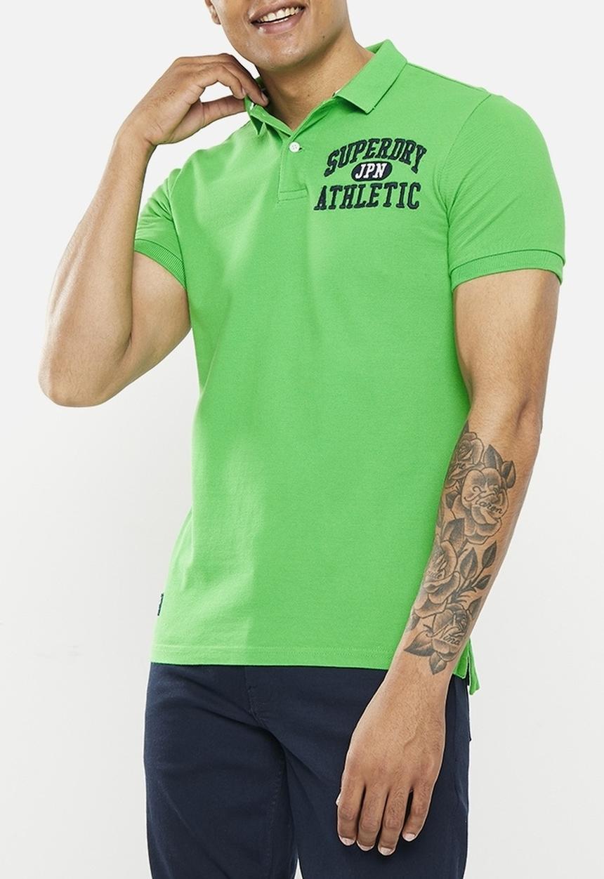 Superdry. - Vintage superstate polo - kelly green