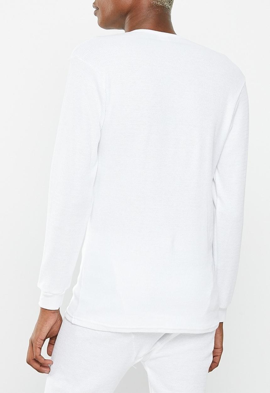 Jockey - 1 Pack Elmar thermal long sleev undershirt - white 