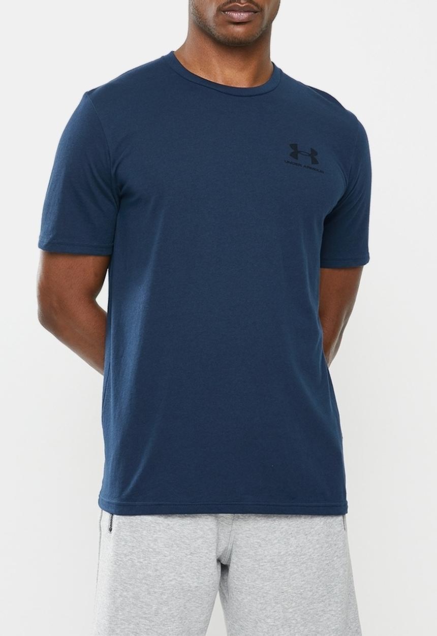 Under Armour - Ua sportstyle lc short sleeve  - navy
