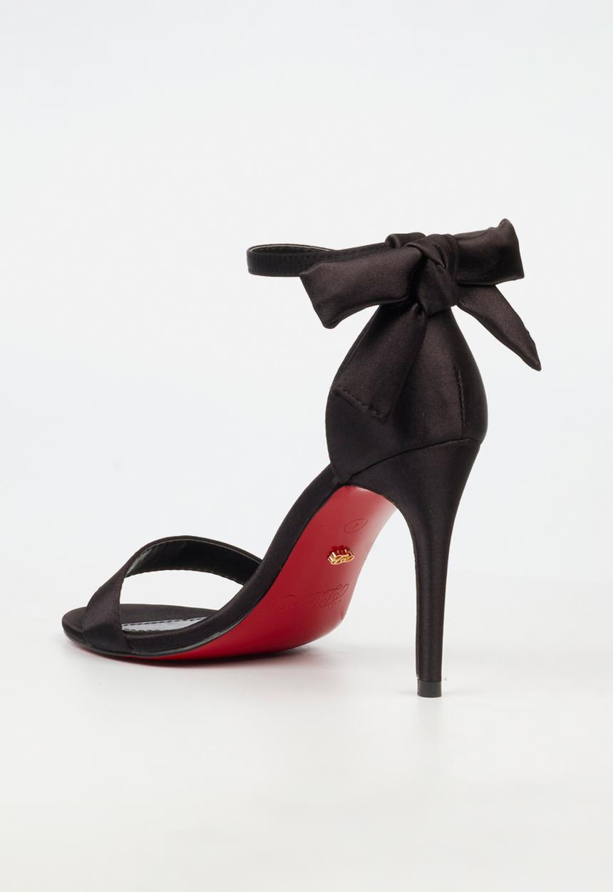 Miss Black - Jazz 43 open toe ankle strap - black