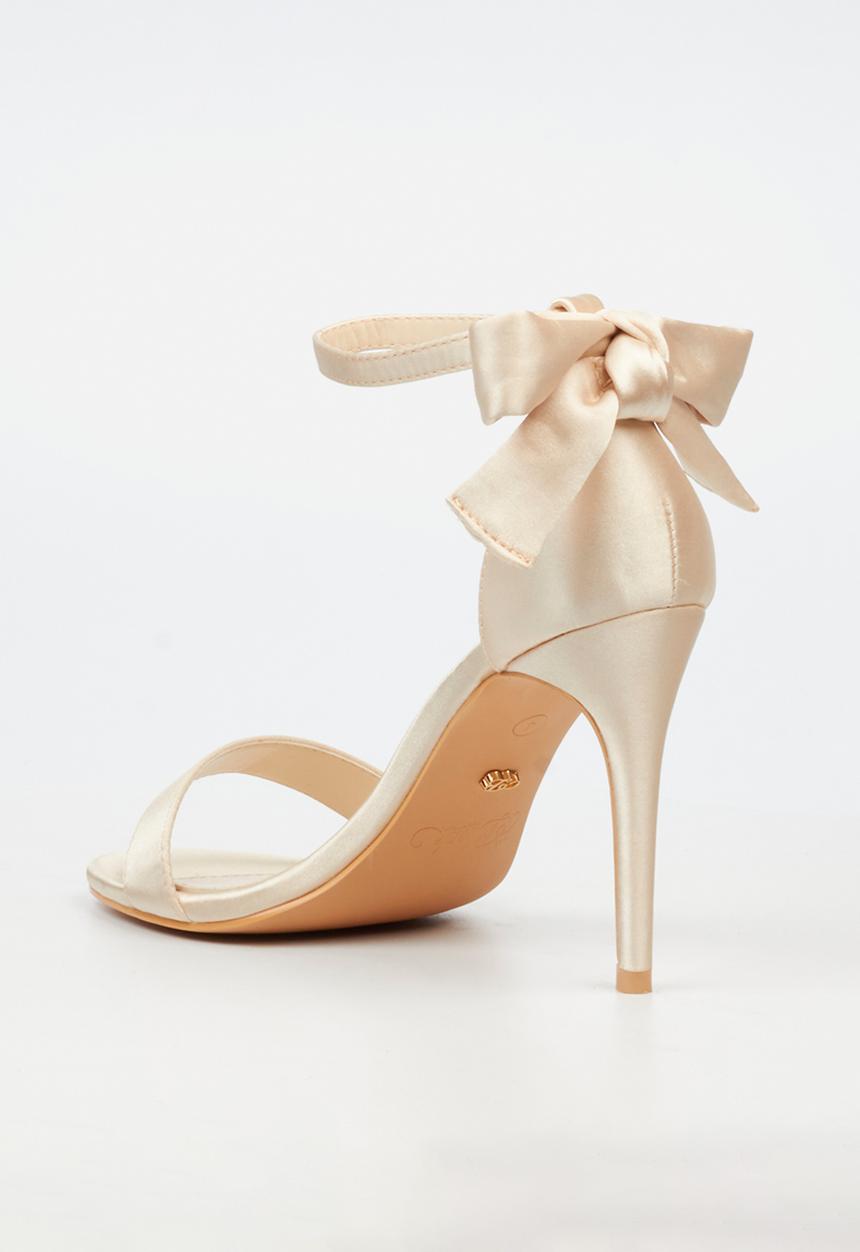 Miss Black - Jazz 43 open toe ankle strap - champagne