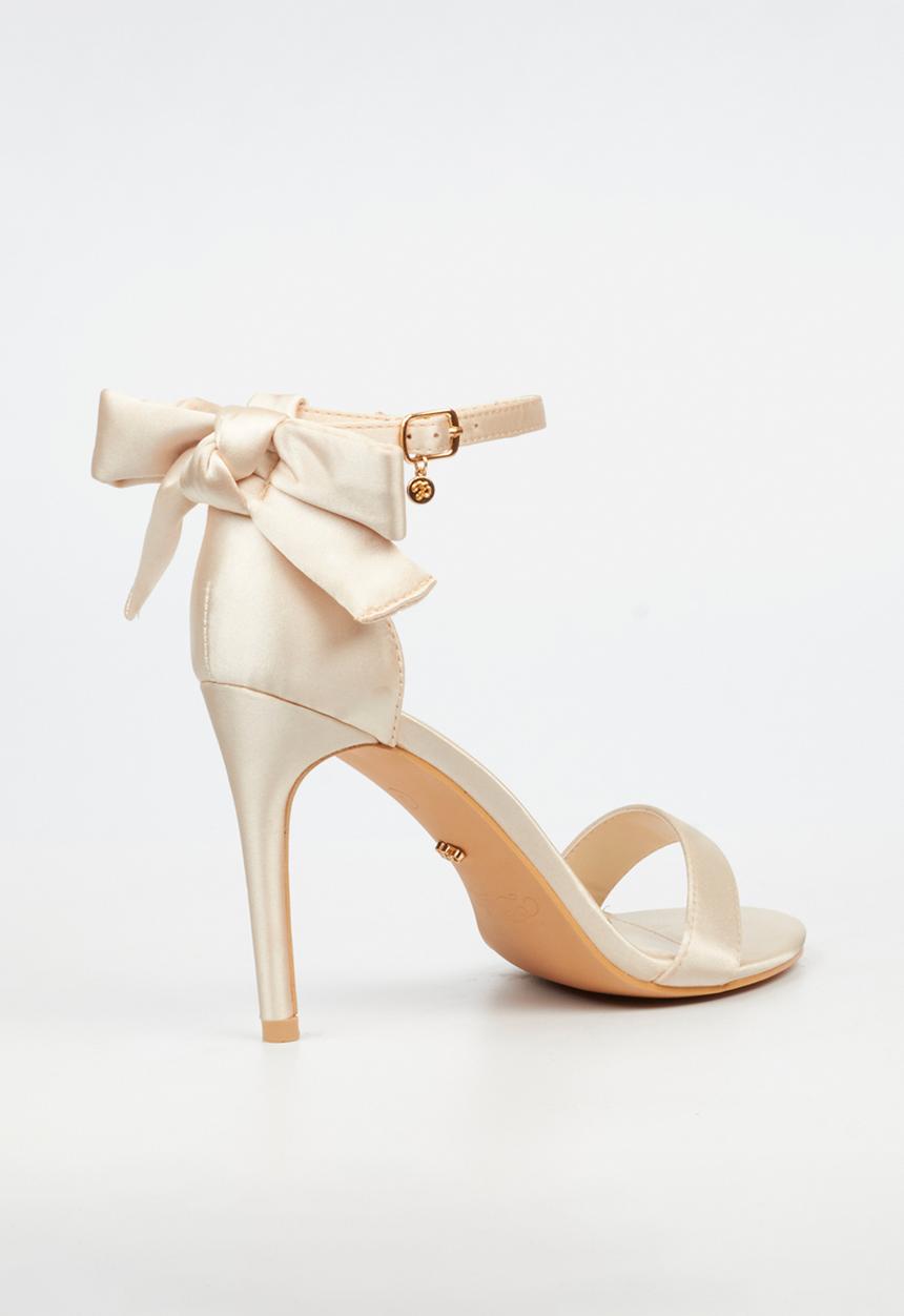 Miss Black - Jazz 43 open toe ankle strap - champagne