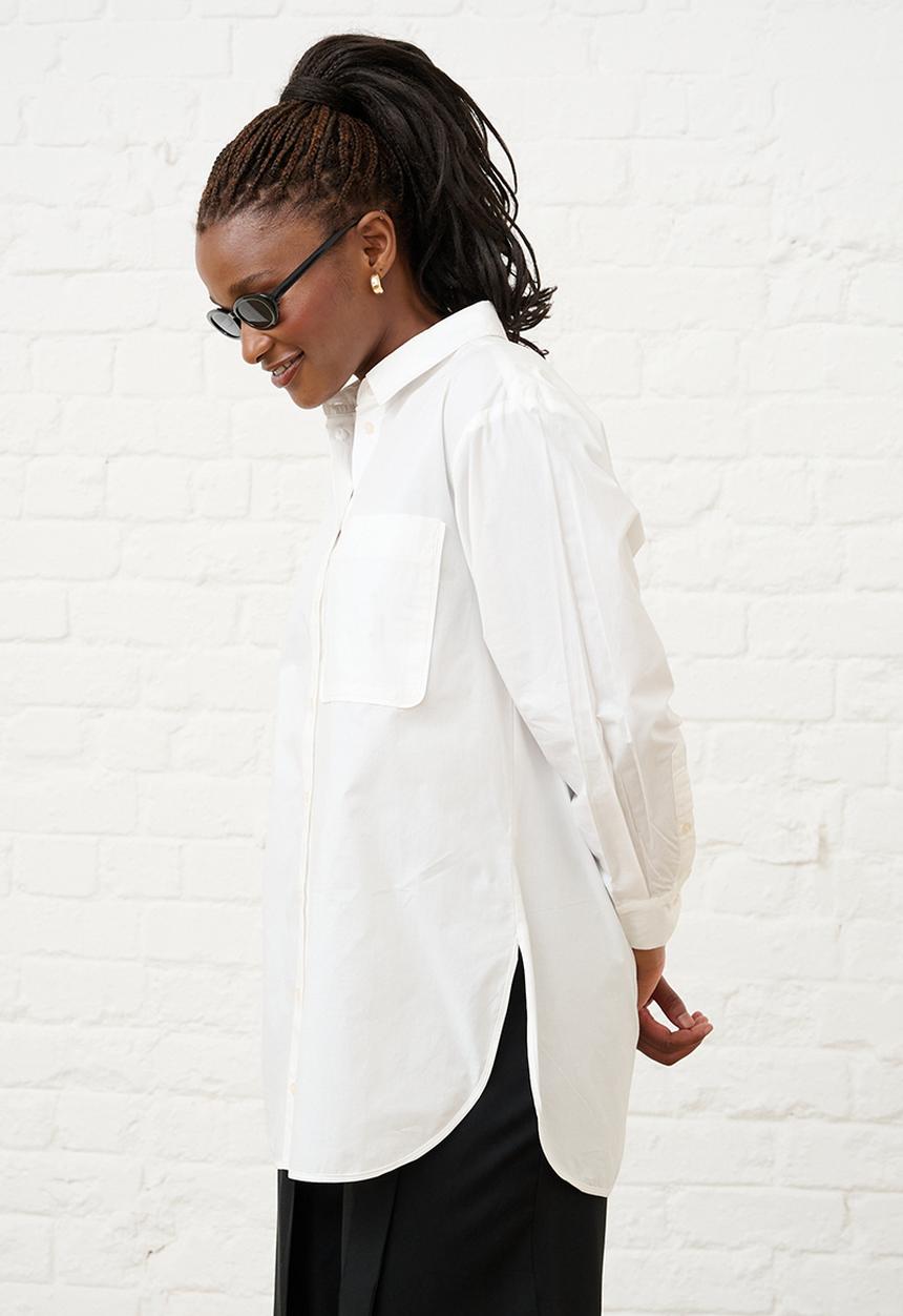Me&B - Ultimate Cotton Shirt - White
