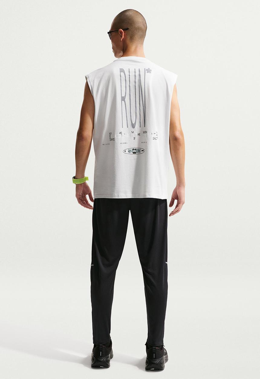 Nike - Dri Fit Miler Knit Pant - Black/Reflective Silv