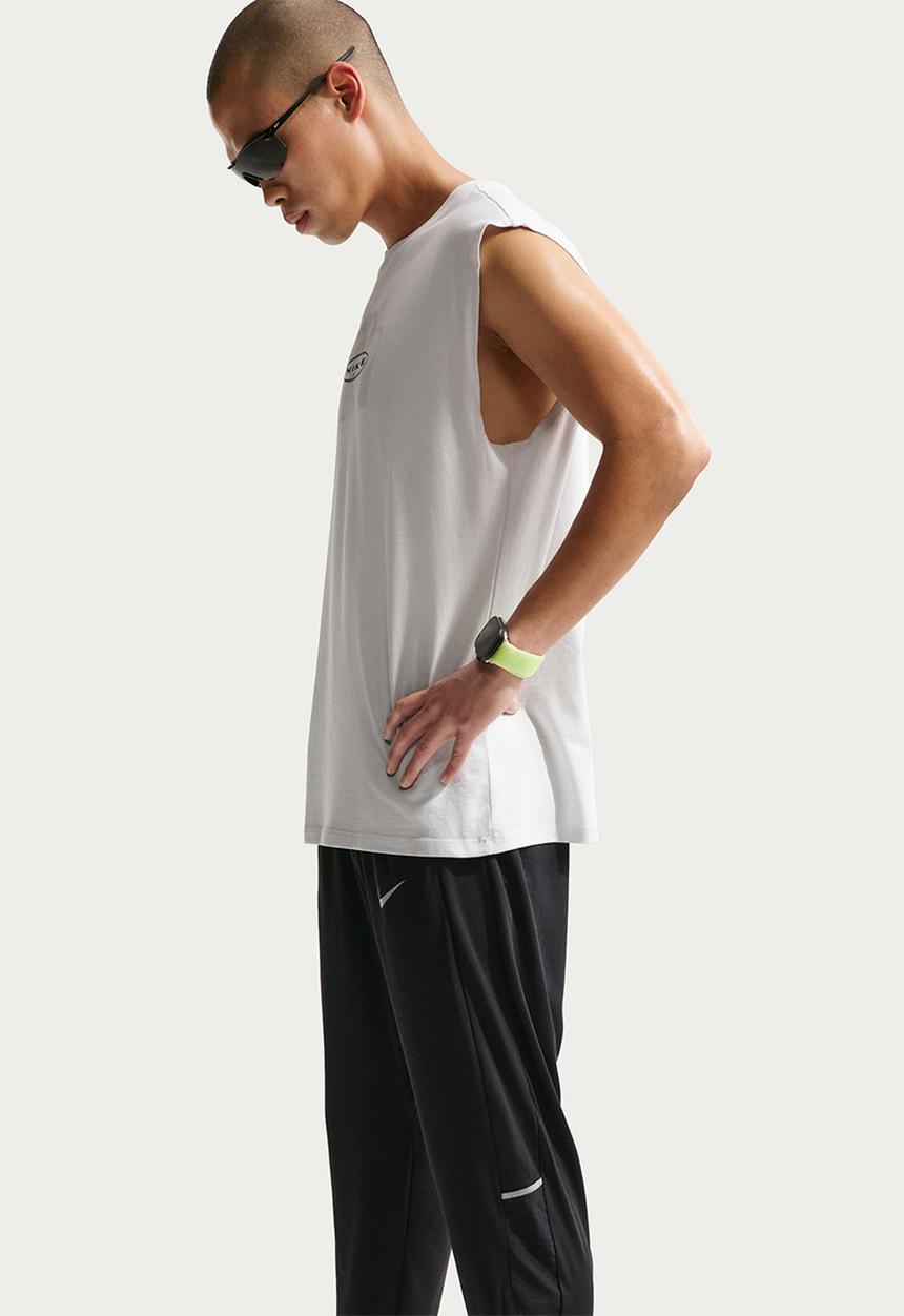 Nike - Dri Fit Miler Knit Pant - Black/Reflective Silv