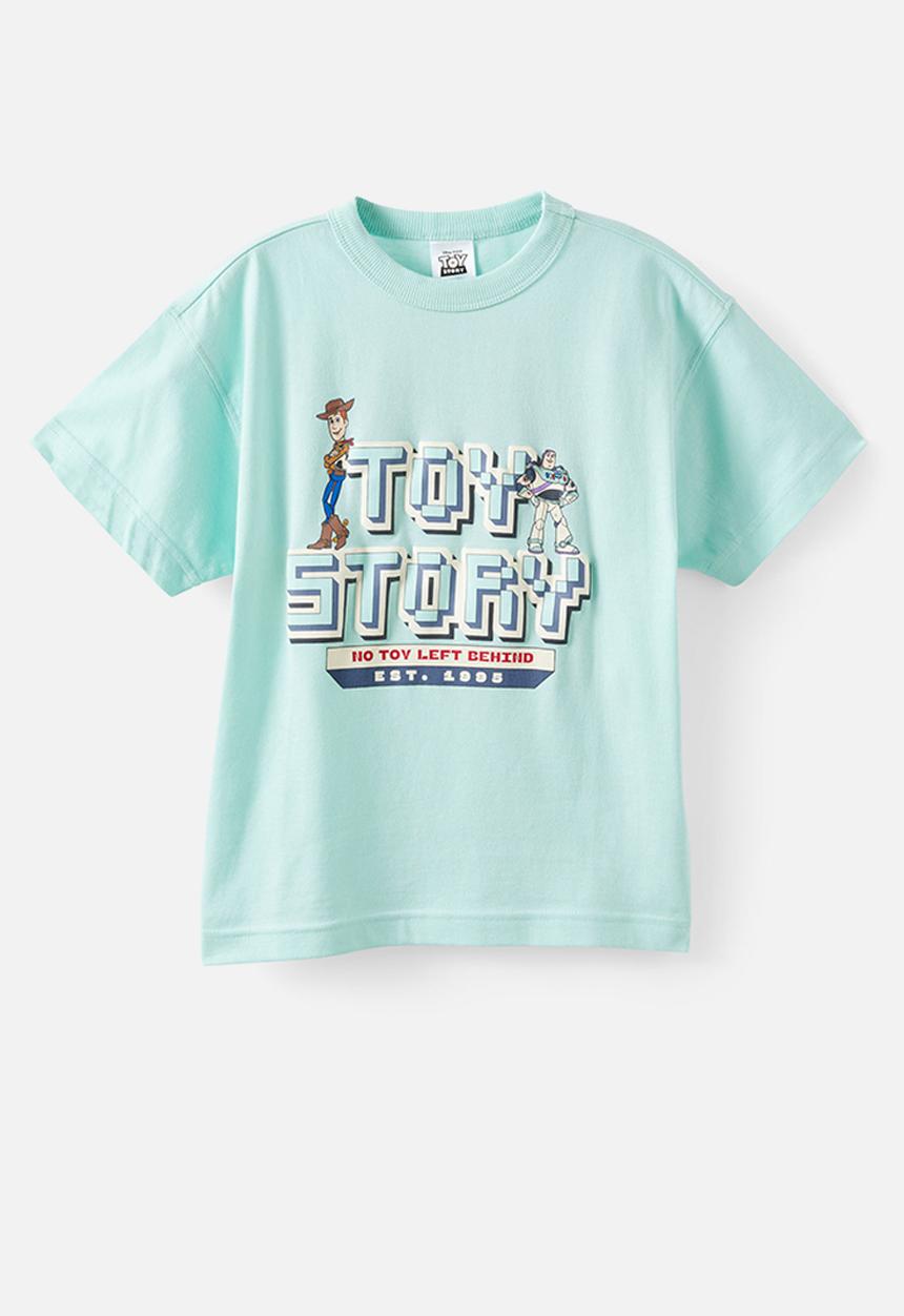Cotton On - License Drop Shoulder Ss Tee - Lcn Dis Aqua Marine/ Toy Story
