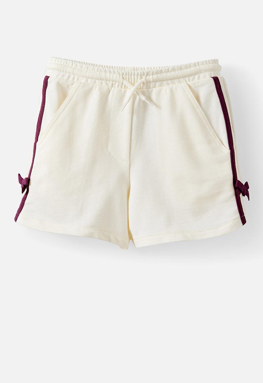 Cotton On - Kelcey Short - Dark Vanilla/Bordeaux