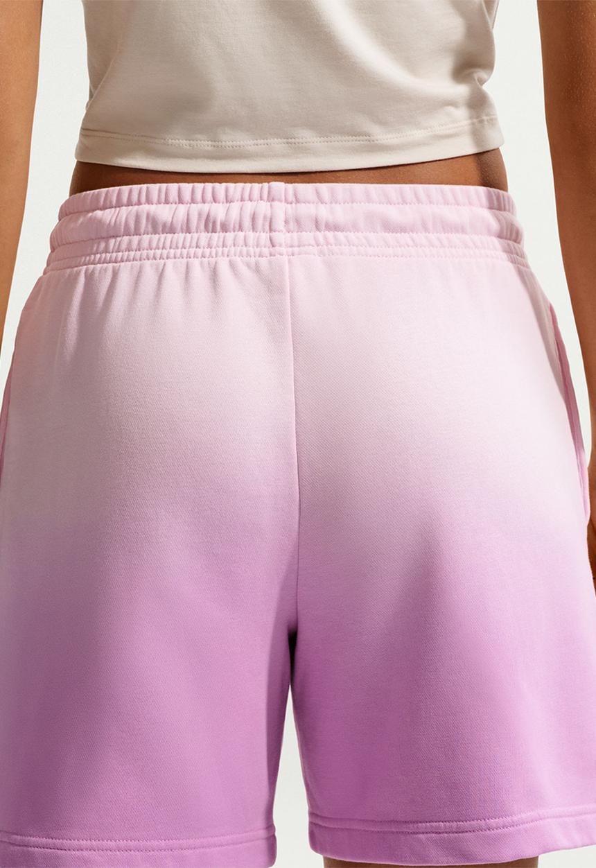 Nike - W Nsw Phnx Flc Mr Dip Short - Pink Foam/Lt Magenta/Lt Magenta