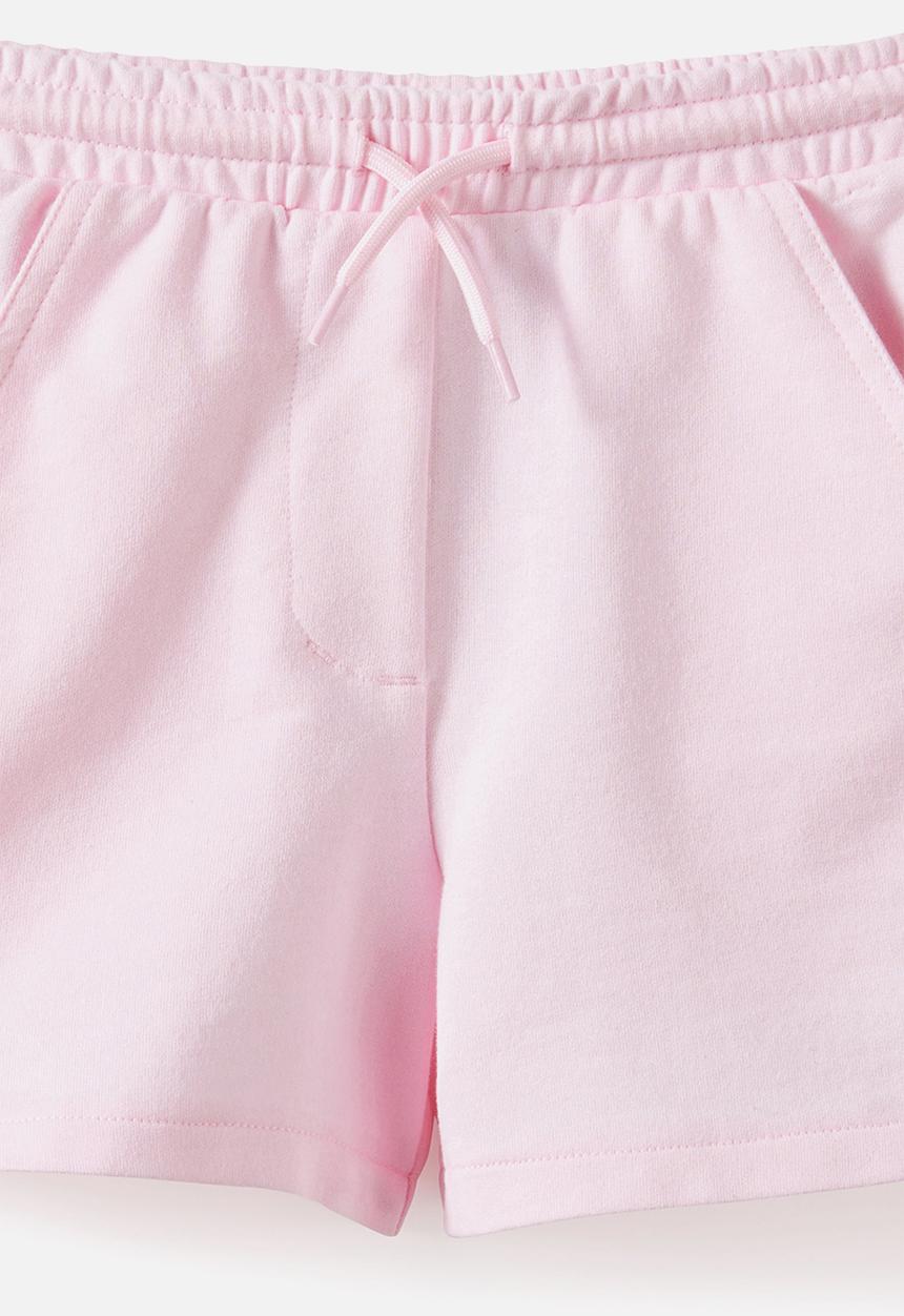 Cotton On - Kelcey Short - Tea Party Pink/Varsity Red
