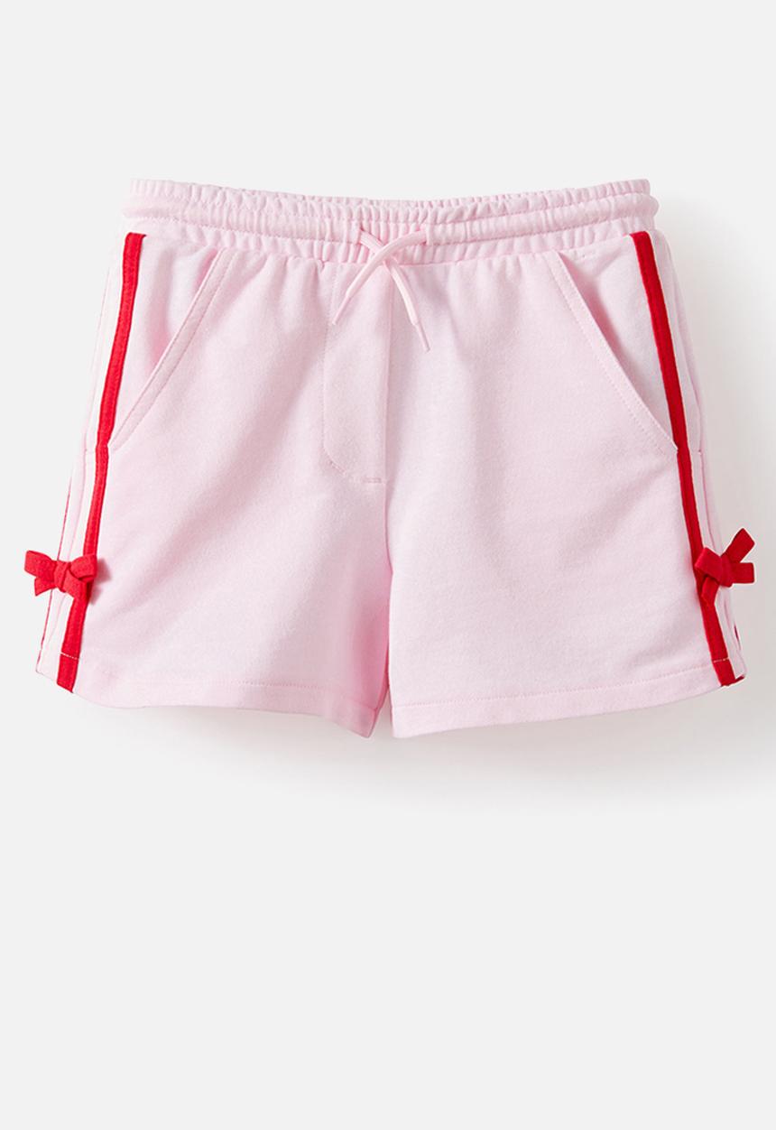 Cotton On - Kelcey Short - Tea Party Pink/Varsity Red