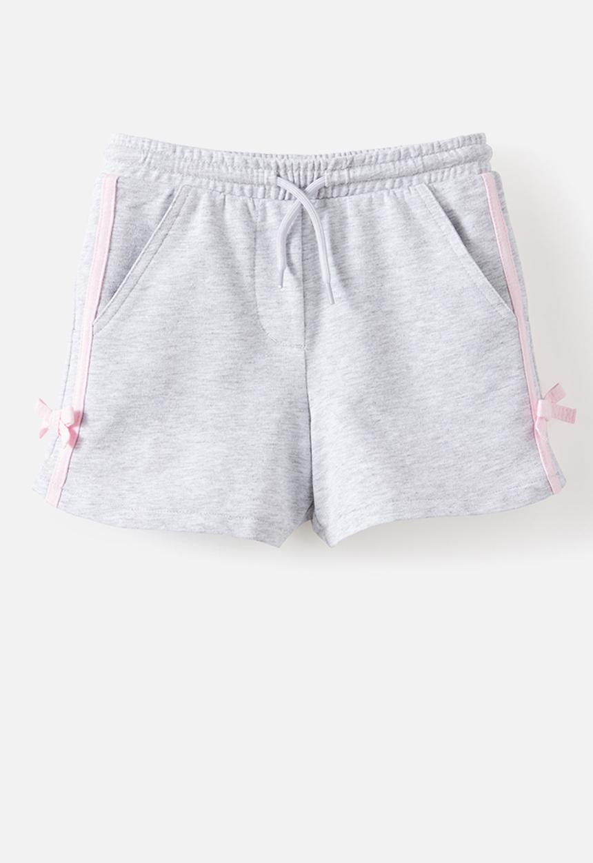 Cotton On - Kelcey Short - Grey Marle/Tea Party Pink