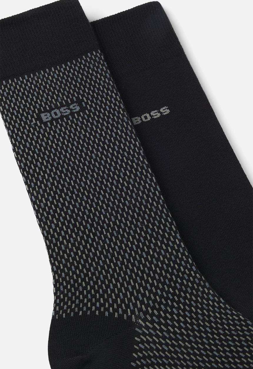 BOSS - 2 Pack RS Minipattern CC - Black & Grey