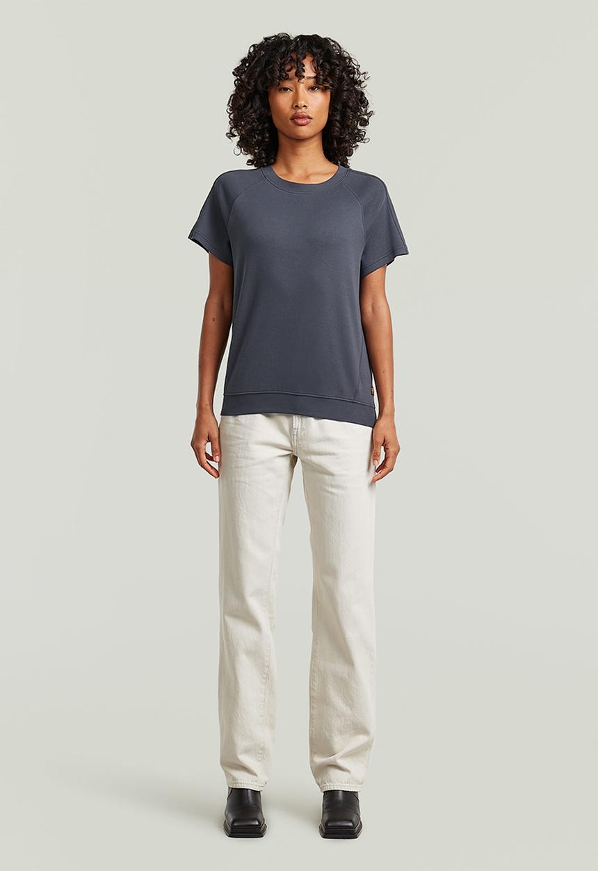 G-STAR - G-straight wmn - beached faded vivianite grey