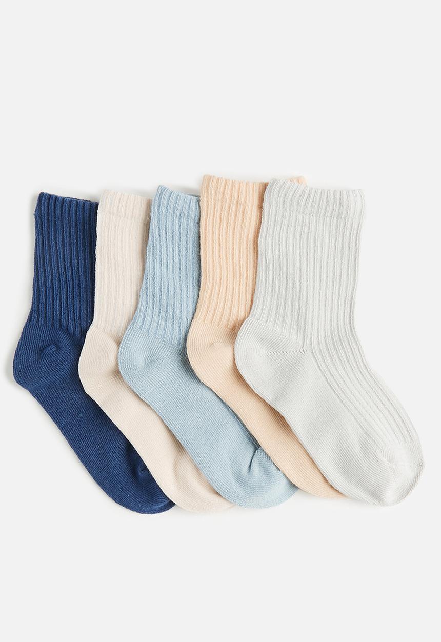 Pop Candy - 5 Pack ribbed crew socks - multi