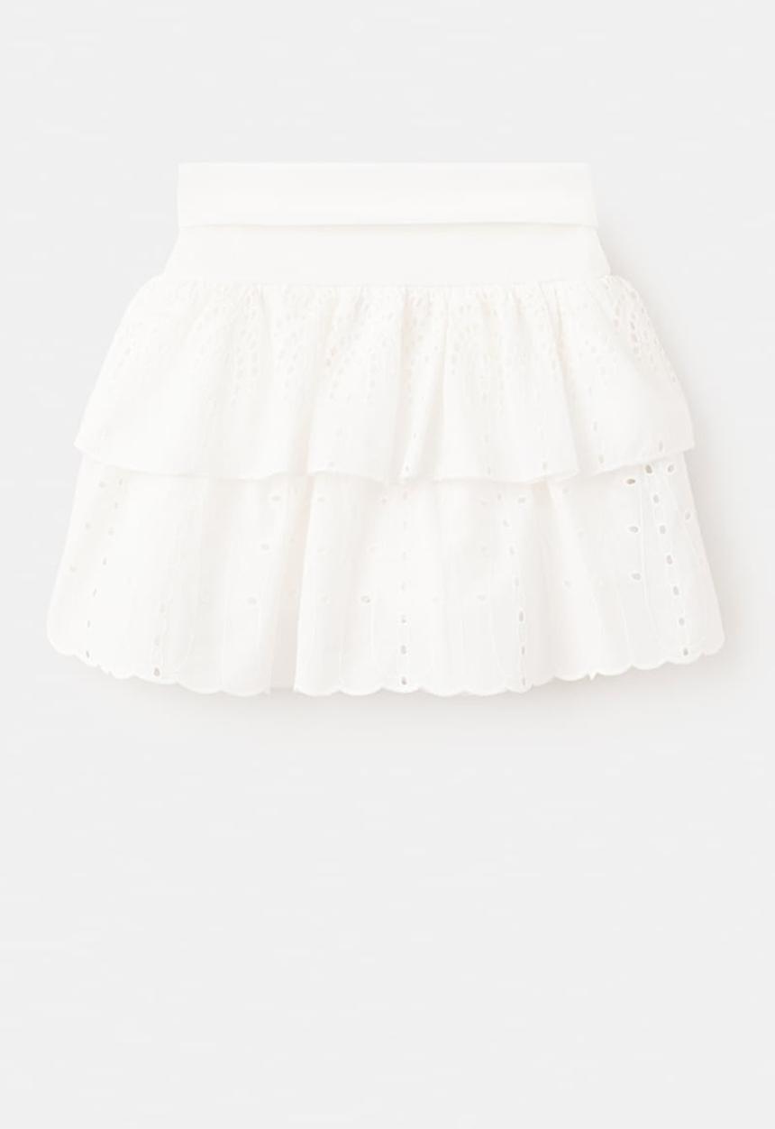 MANGO - Skirt Olivia - Natural