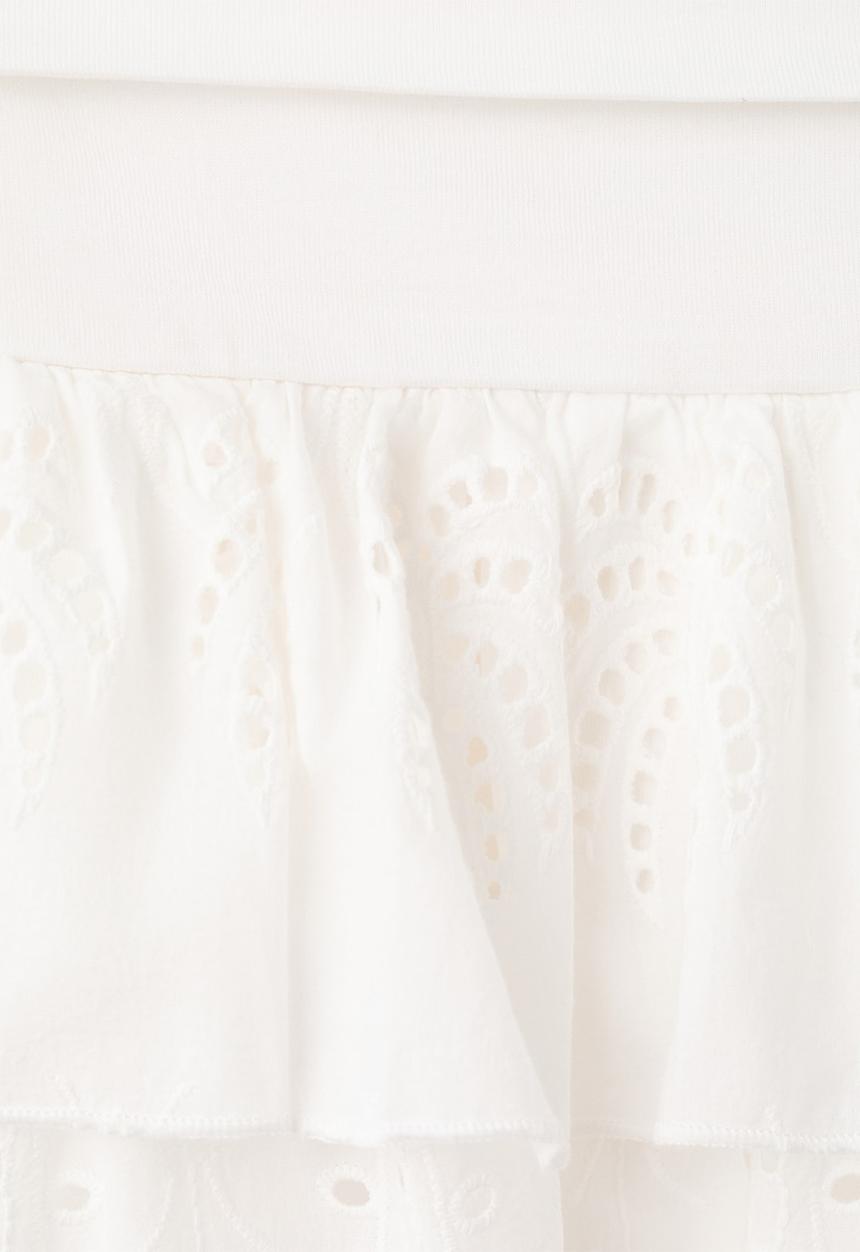 MANGO - Skirt Olivia - Natural