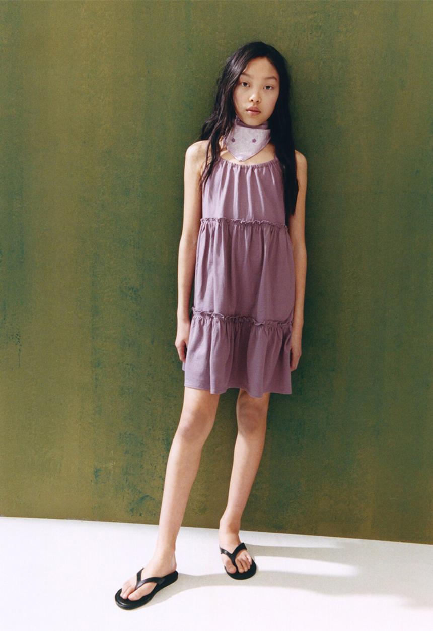 MANGO - Dress Belle - Medium Purple
