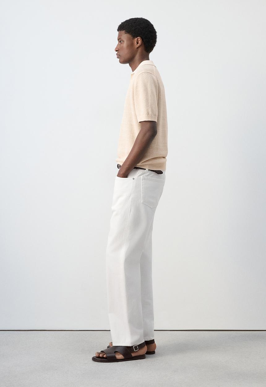 MANGO - Jeans Rino - Off white