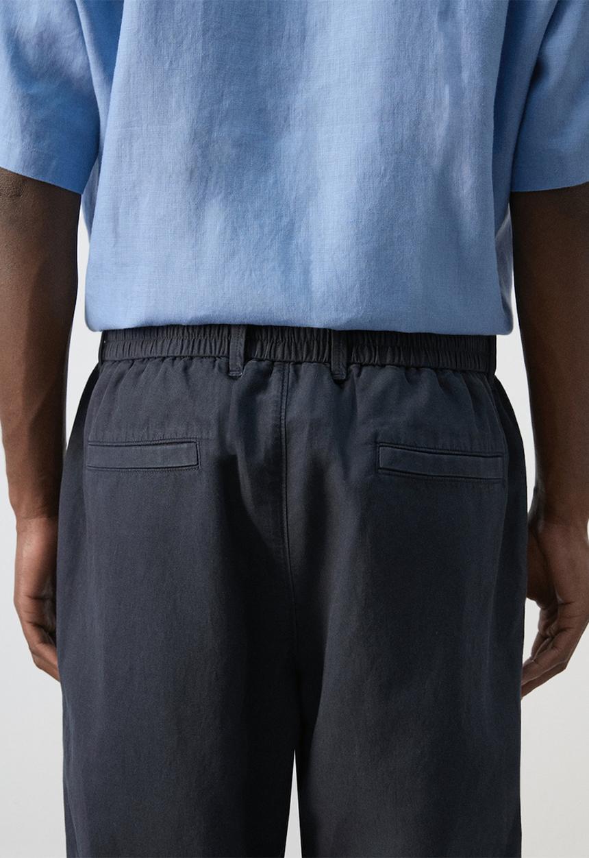 MANGO - Trousers Sants - Navy