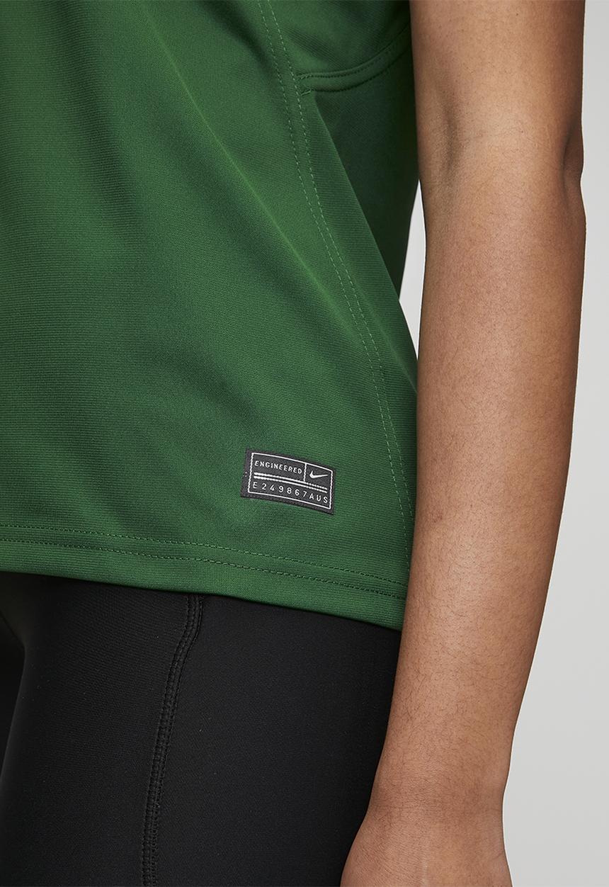 Nike - Springbok Wnk Stadium Ss Jersey - Gorge Green/University Gold