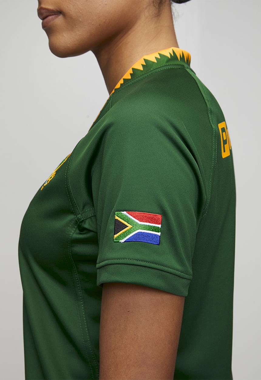 Nike - Springbok Wnk Stadium Ss Jersey - Gorge Green/University Gold
