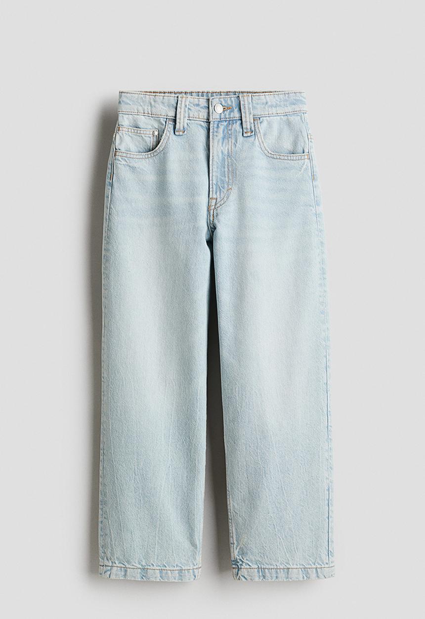 H&M - Baggy fit jeans - light denim blue