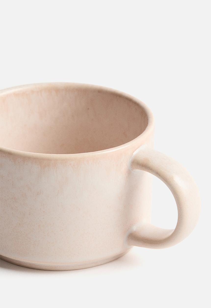 H&M - Stoneware mug - light pink
