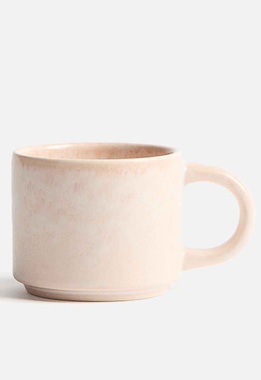 H&M - Stoneware espresso cup - light pink