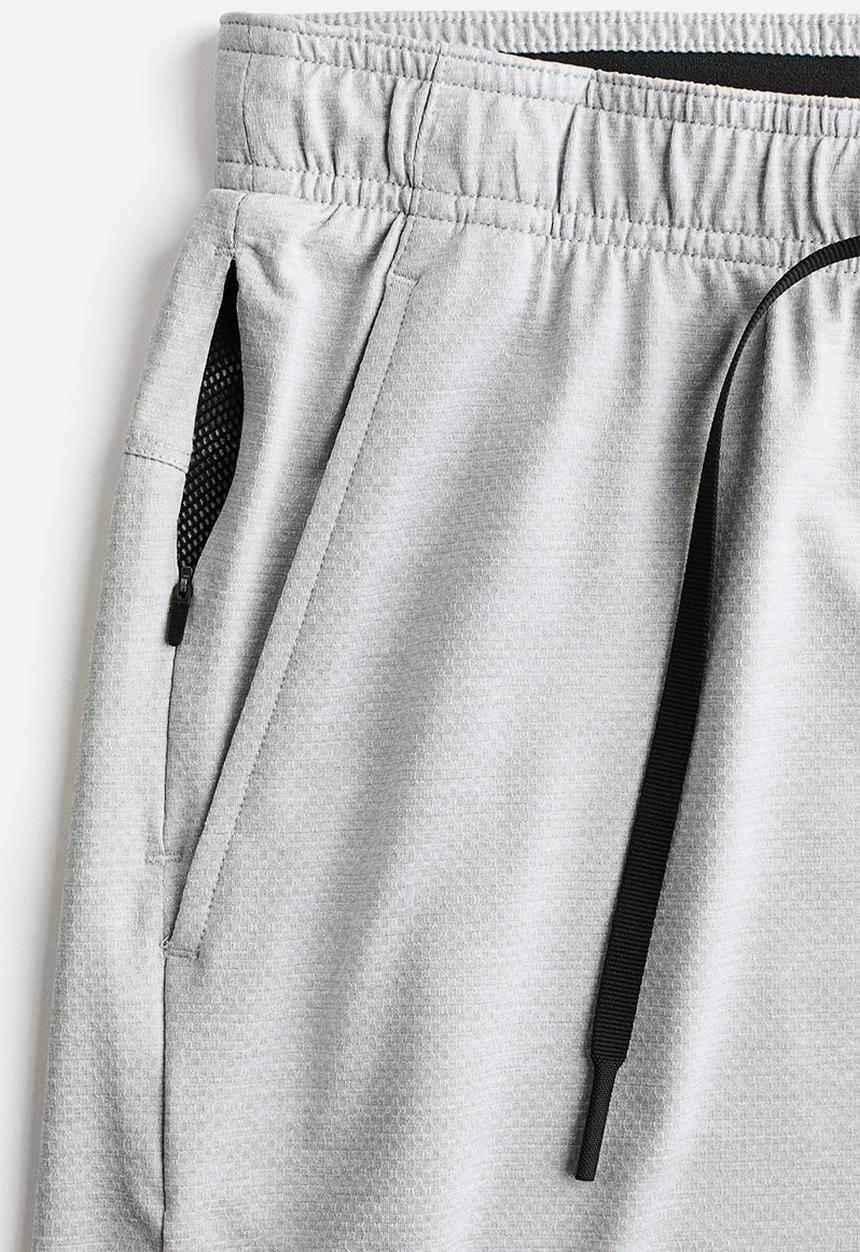 H&M - Sports shorts with drymove? - light grey marl