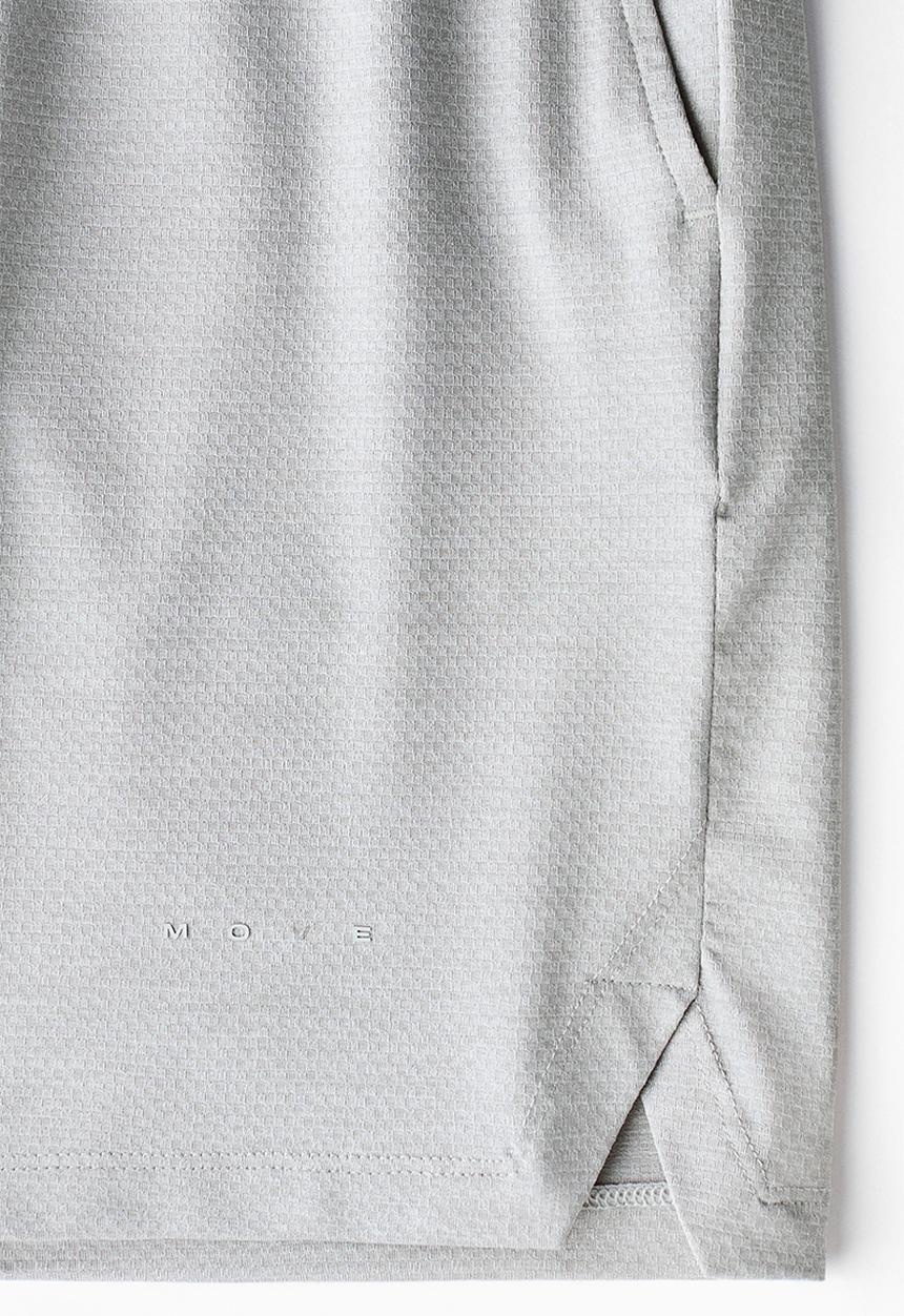 H&M - Sports shorts with drymove? - light grey marl
