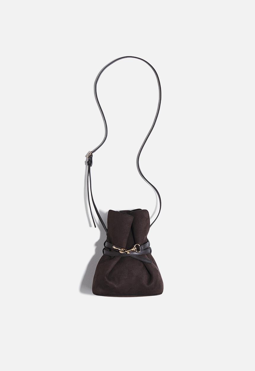 H&M - Pouch-look crossbody bag - dark brown