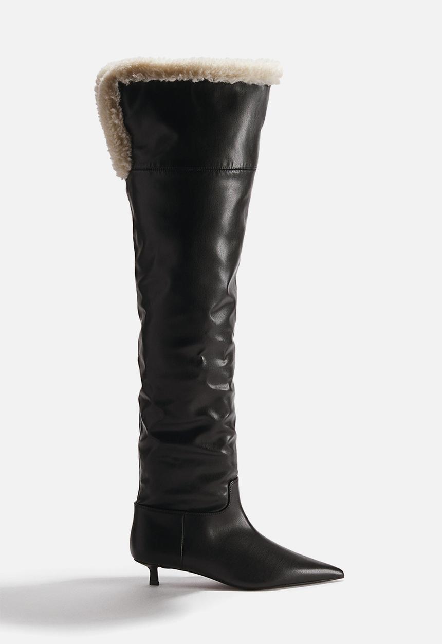 H&M - Warm-lined boots - black