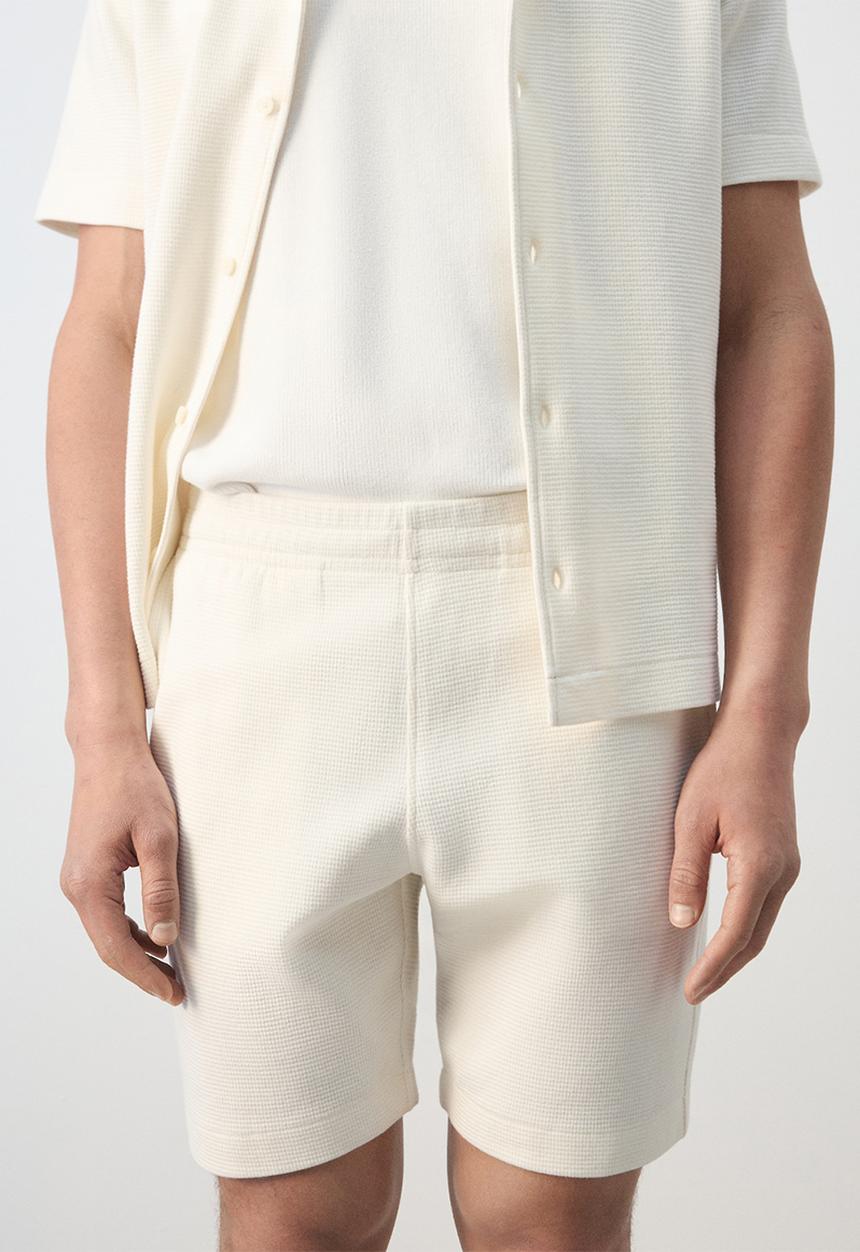 MANGO - Shorts Peps - Ligth Beige