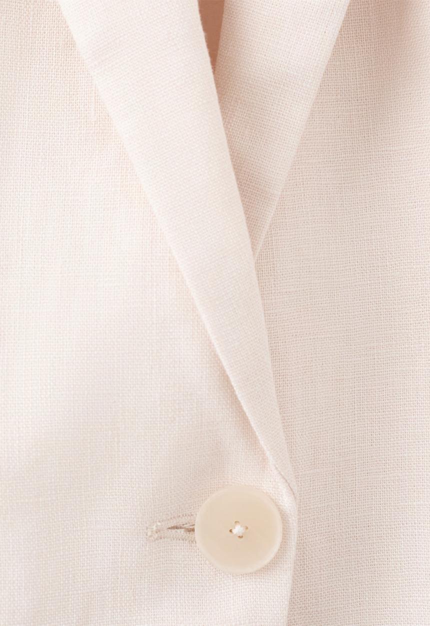 MANGO - Blazer boreli - light beige