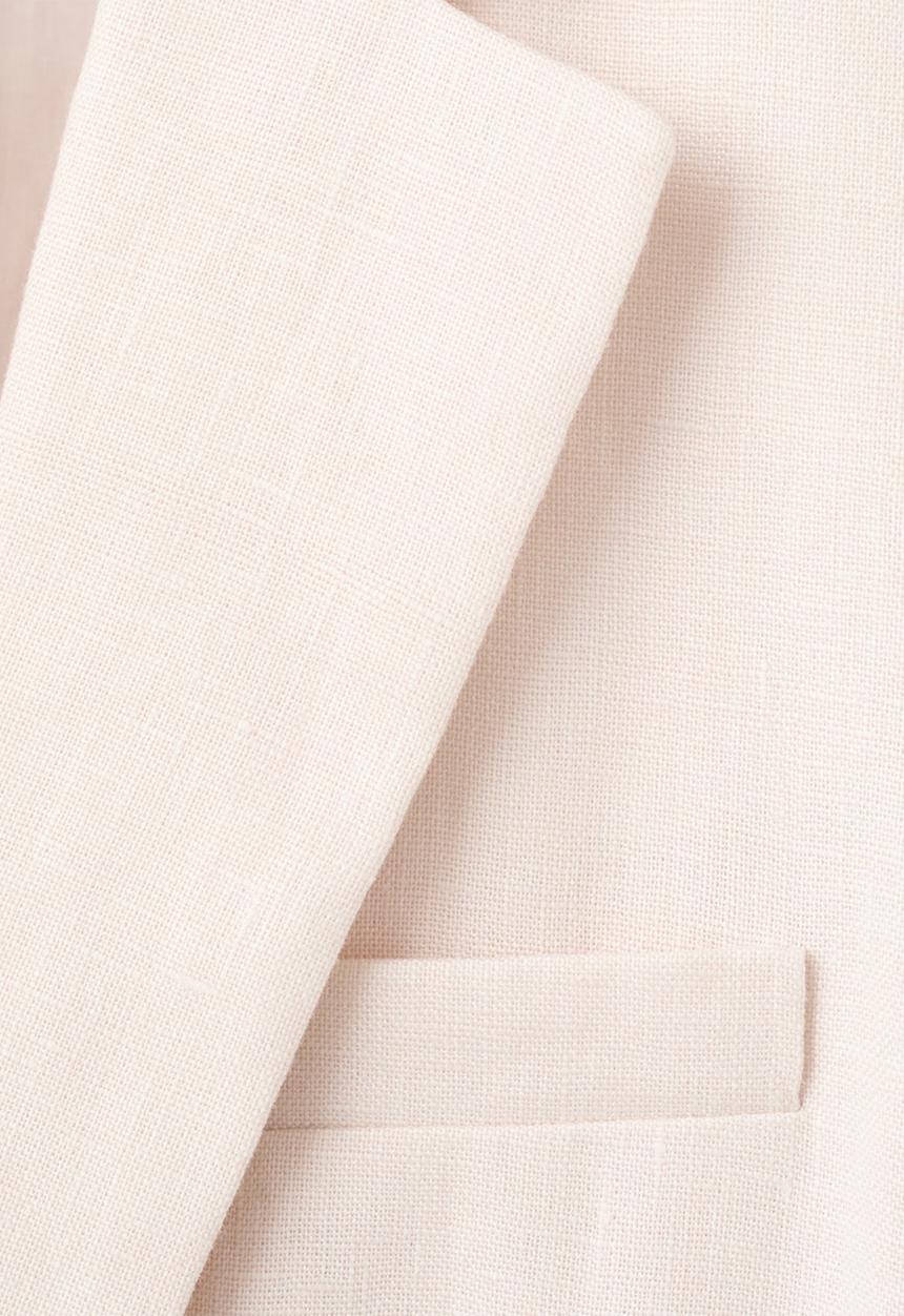 MANGO - Blazer boreli - light beige