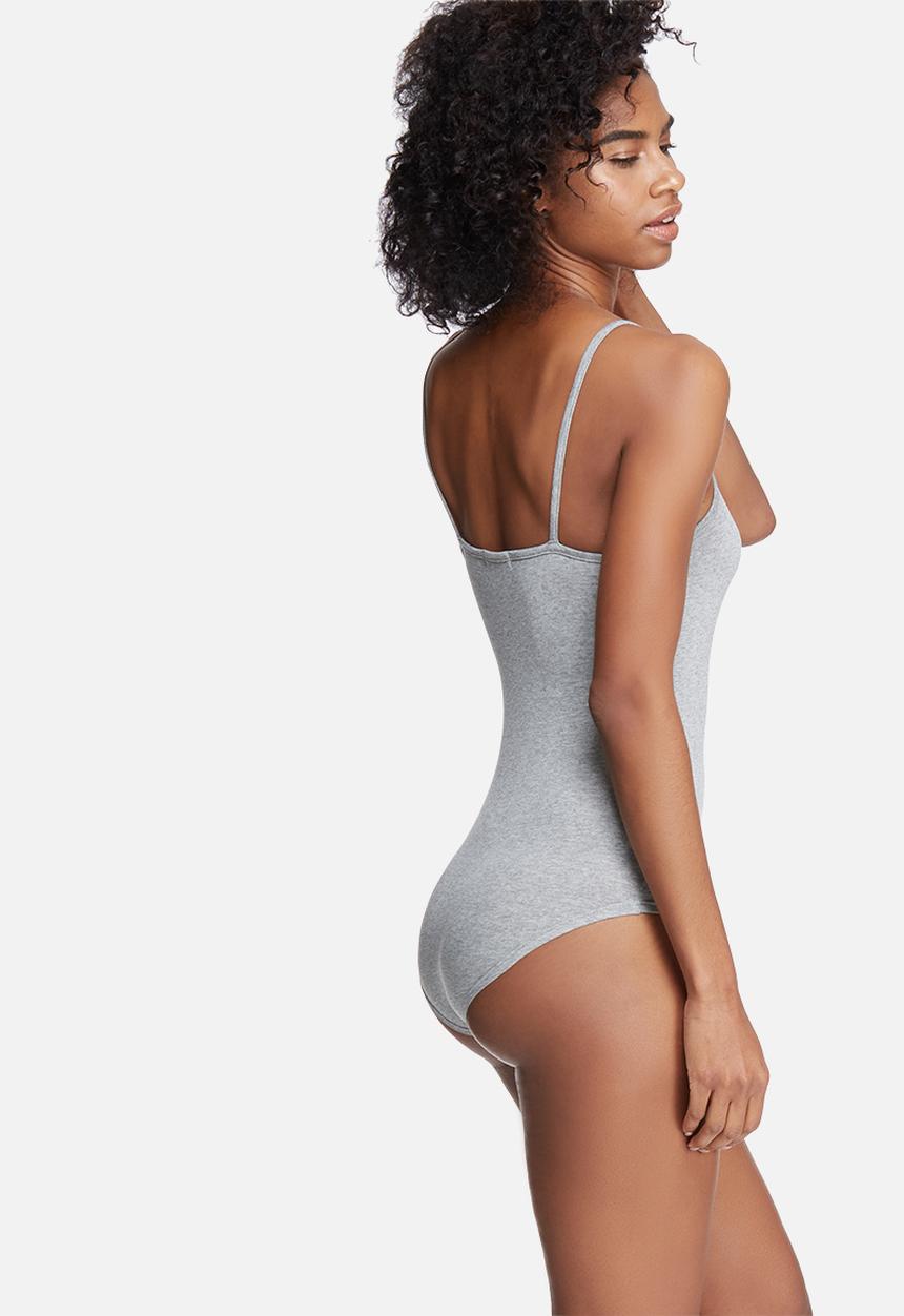 dailyfriday - V-neck cami bodysuit 2 pack