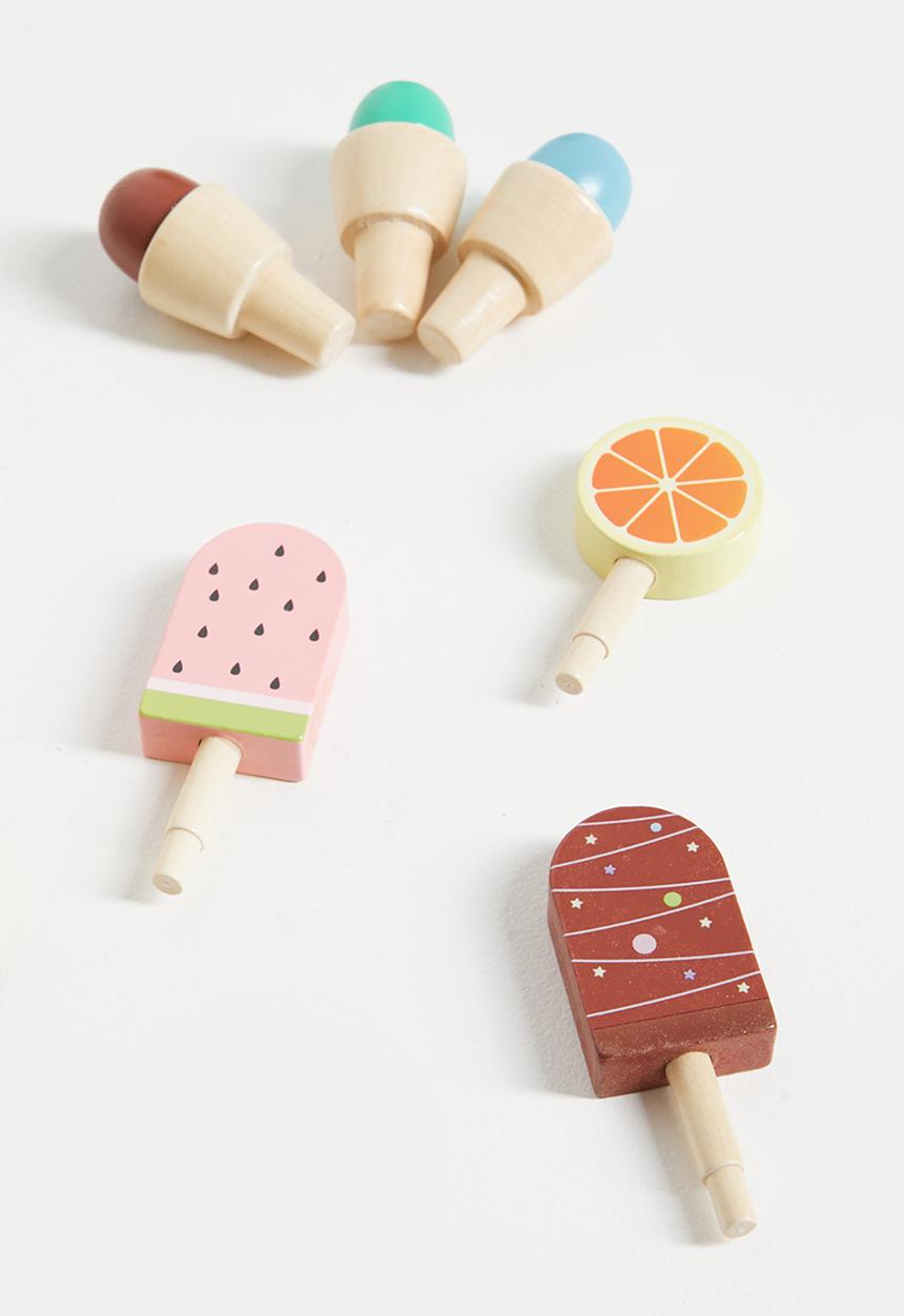 Pop Candy - Play ice cream cart set - multi