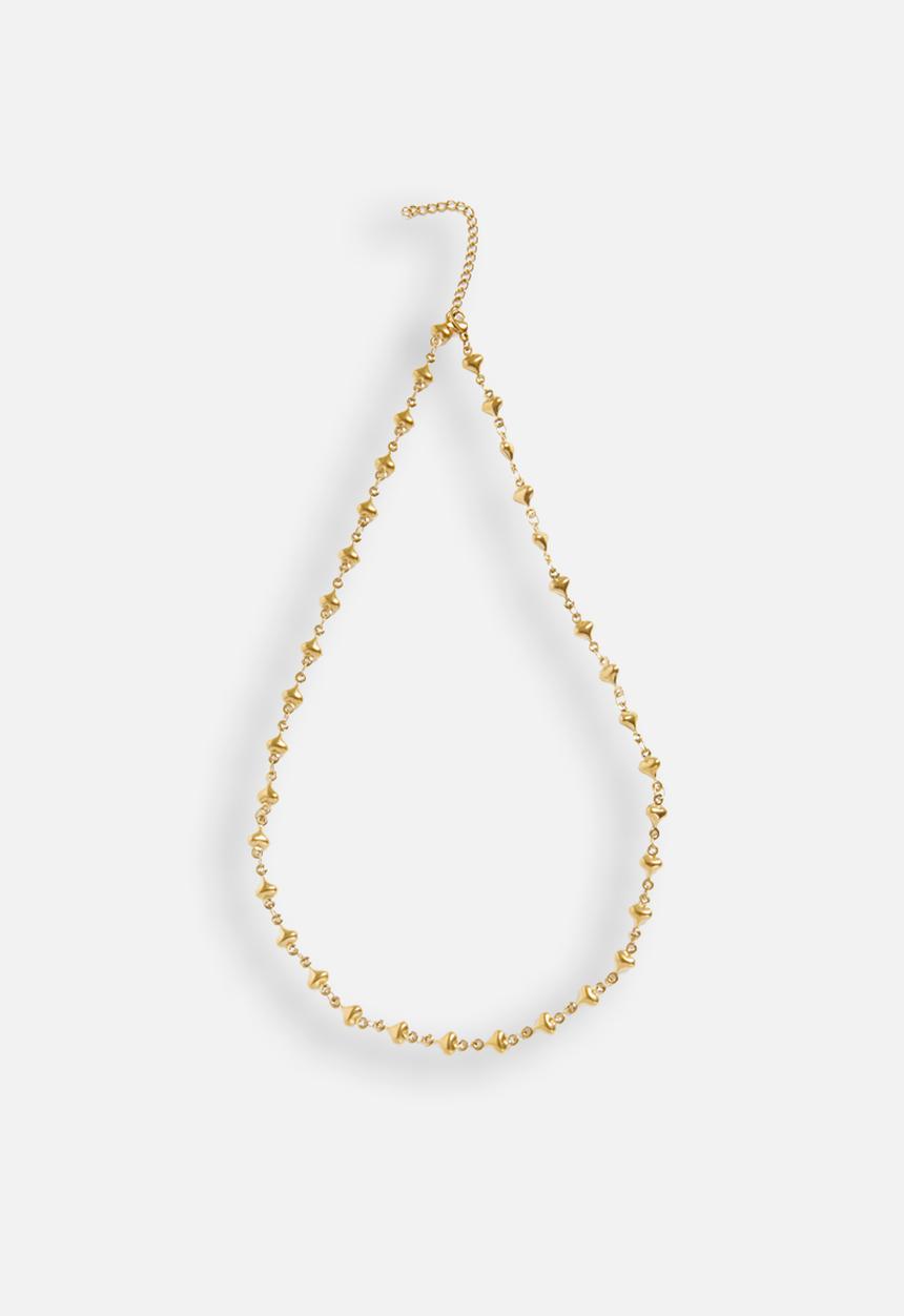 Zoe on Trend - Elegant designer necklace  - gold