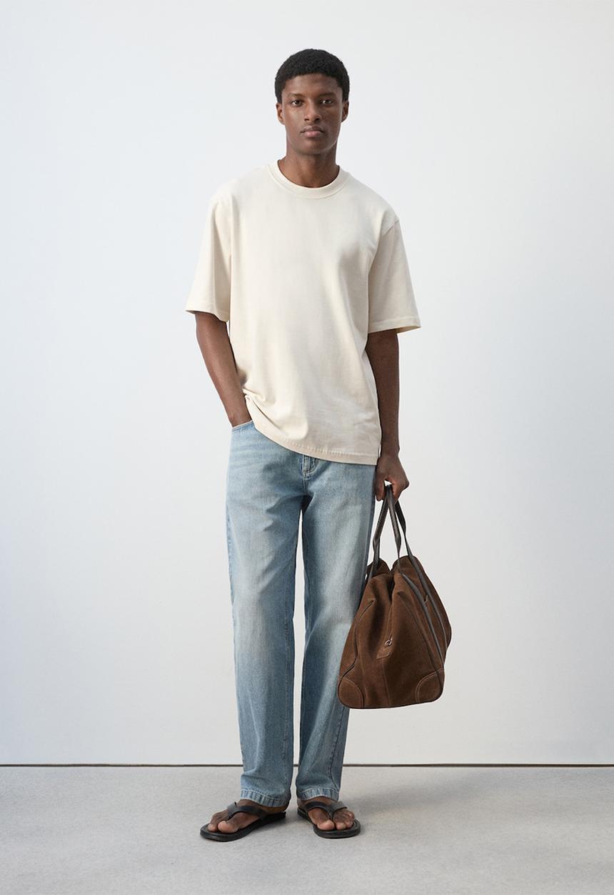 MANGO - T-Shirt Anouk - Light Beige