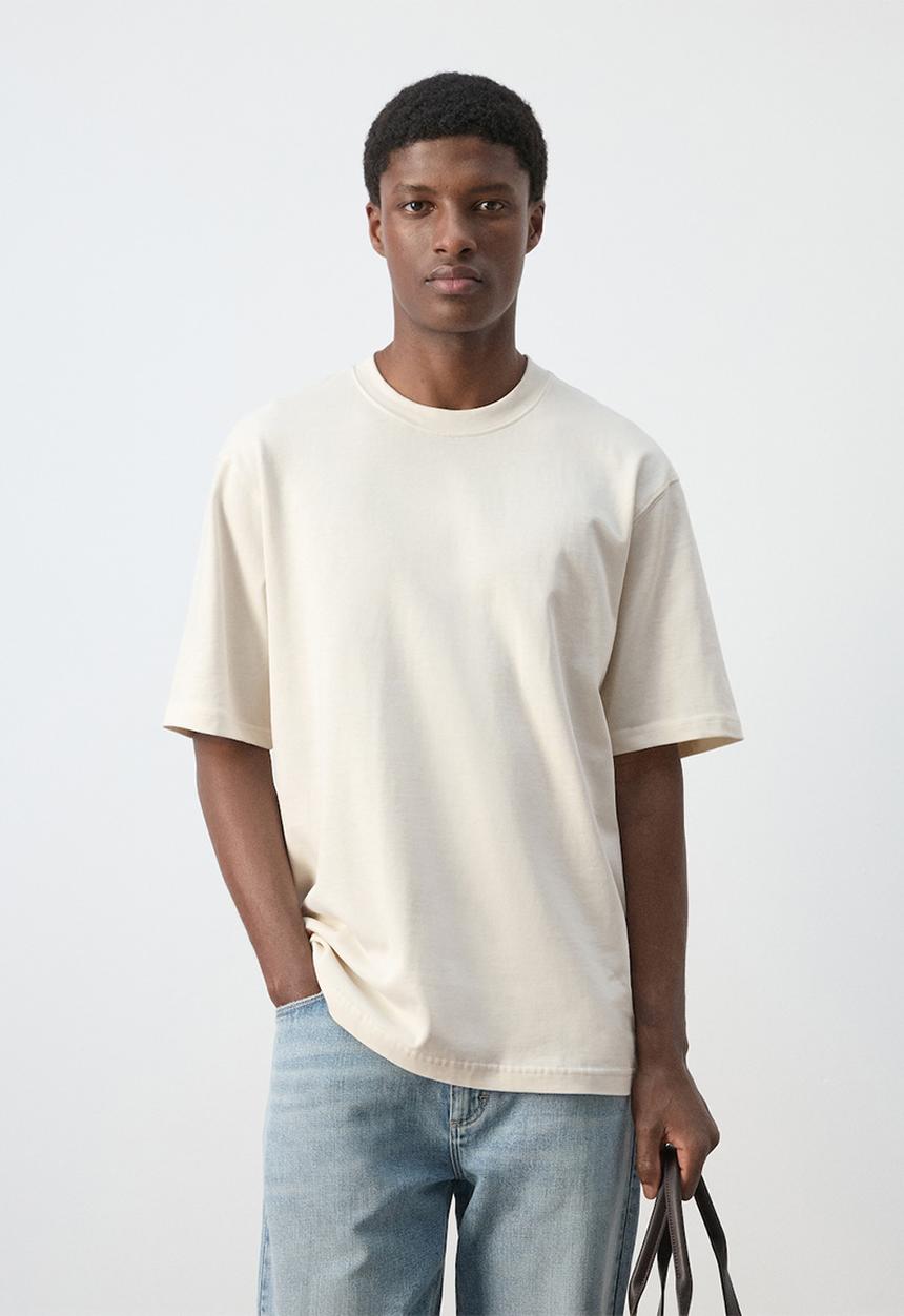 MANGO - T-Shirt Anouk - Light Beige