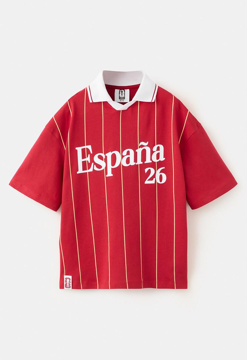 MANGO - T-Shirt Fifaes - Bright Red