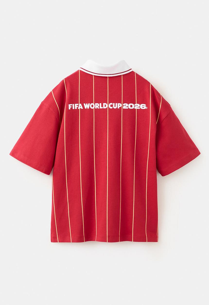 MANGO - T-Shirt Fifaes - Bright Red