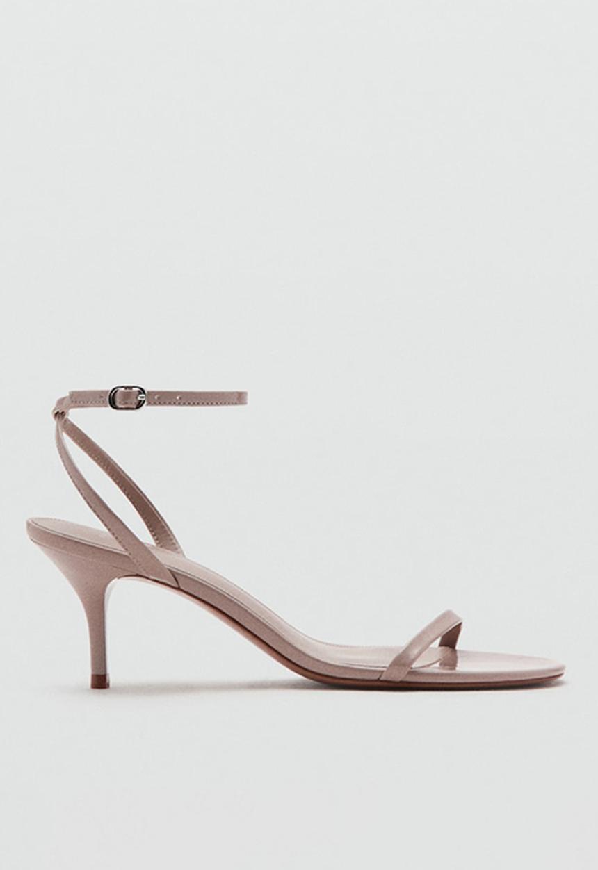 MANGO - Pia open toe ankle strap - light/pastel pink