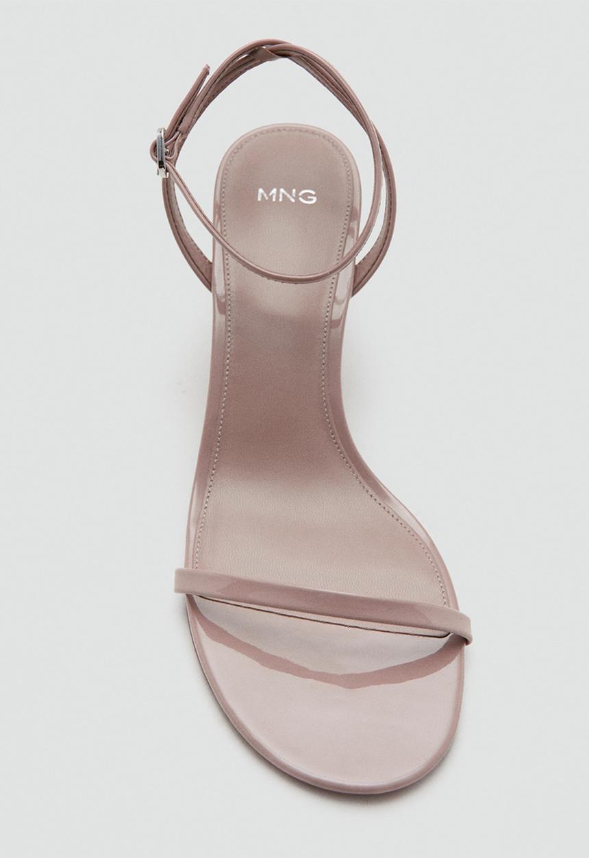 MANGO - Pia open toe ankle strap - light/pastel pink
