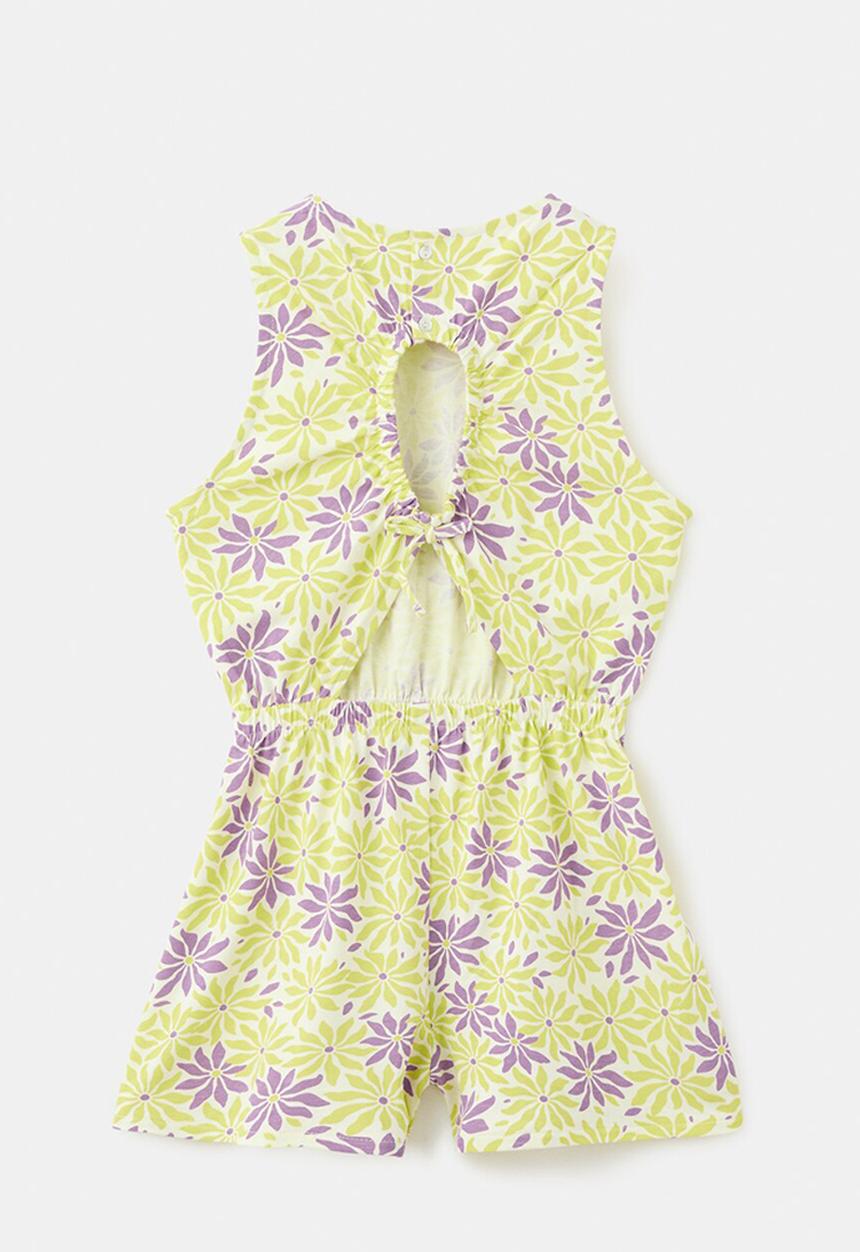MANGO - Jumpsuit Miranda - Light Pastel Yellow