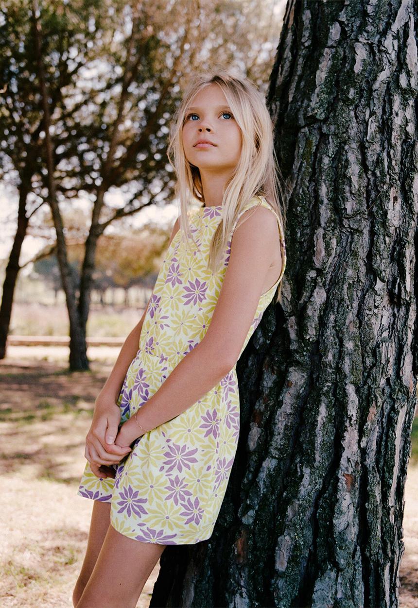 MANGO - Jumpsuit Miranda - Light Pastel Yellow
