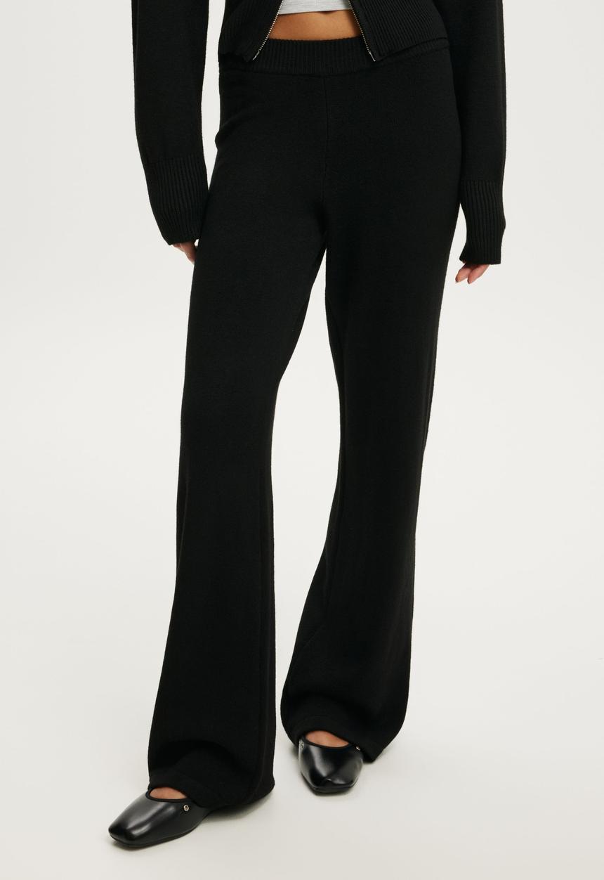 Cotton On - Lotus Knit Pant - Black
