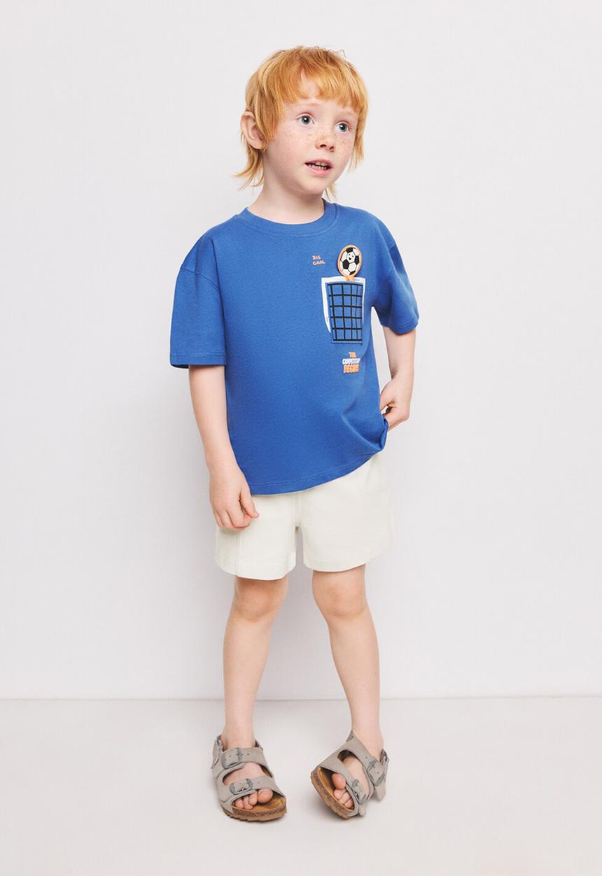 MANGO - Shorts Ocean - Light Beige